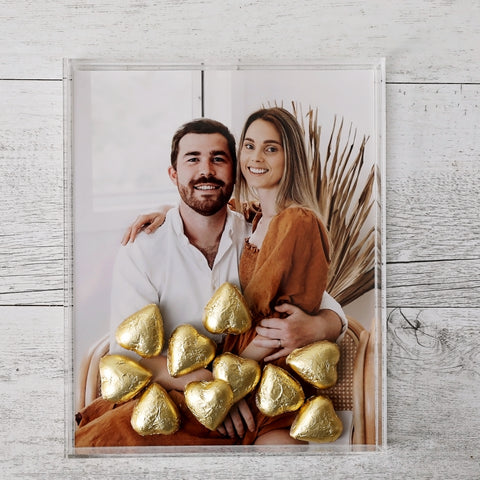 Chocolate Heart Photo Frame Collection [free chocolates included]