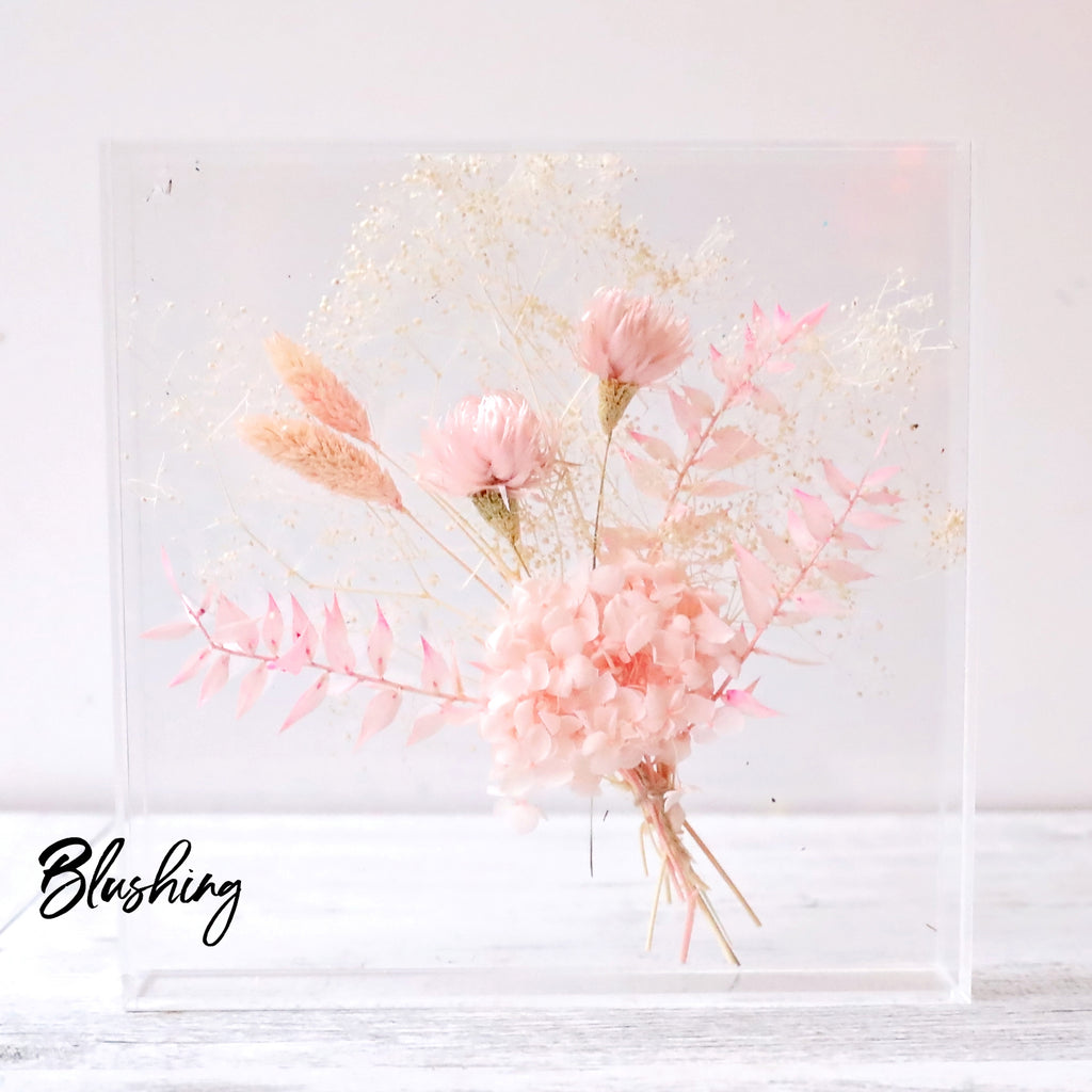 Australian made Blushing Flower Frame. Afterpay Available.